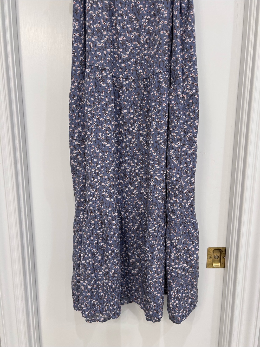NATURAL LIFE Light Blue Floral Top with Ditsy Flowers - Picture 3 of 12